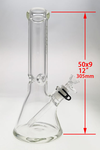 TAG - 12" Beaker 50x9MM - 18/14MM Downstem (4.00")