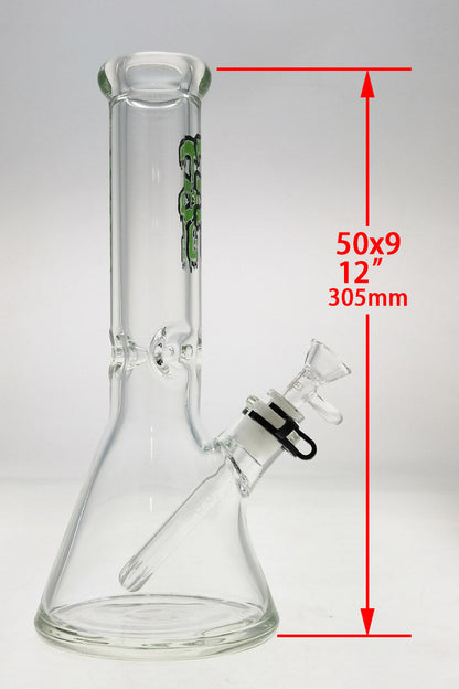 TAG - 12" Beaker 50x9MM - 18/14MM Downstem (4.00")