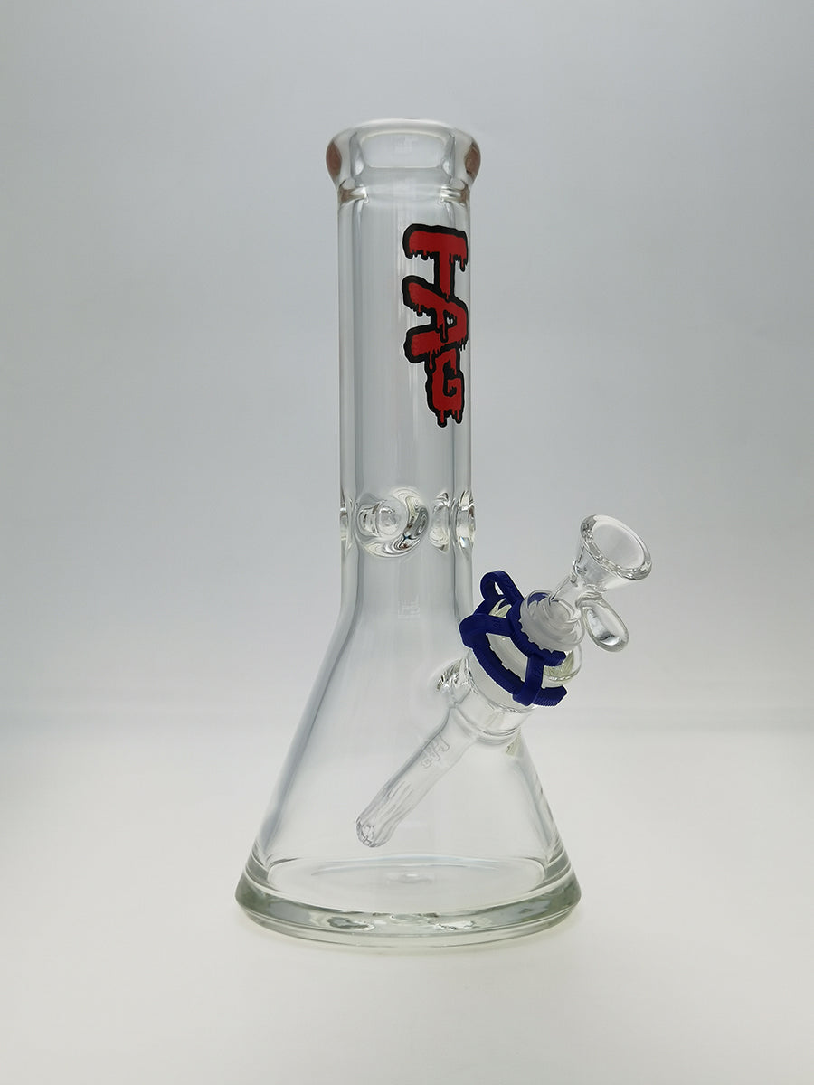 TAG - 12" Beaker 50x9MM - 18/14MM Downstem (4.00")