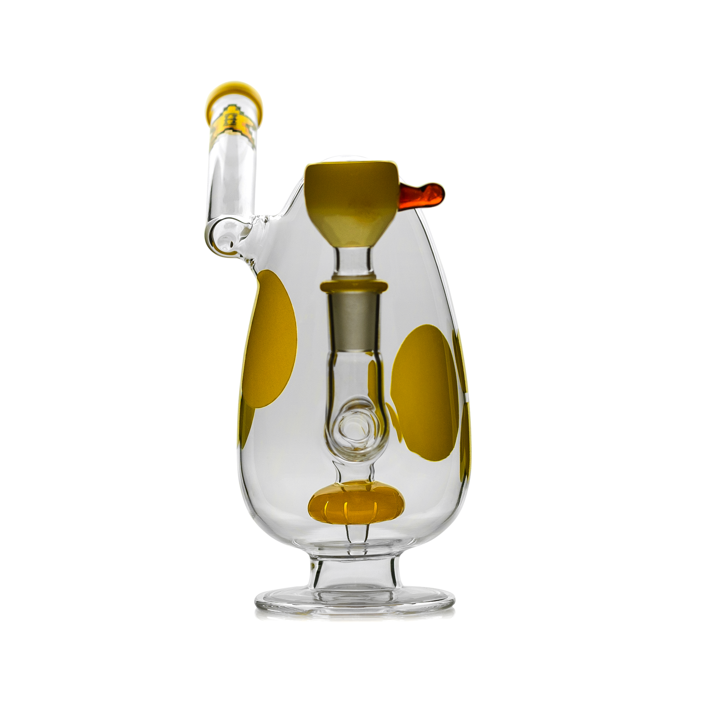 HEMPER - Spotted Egg Bong 7"