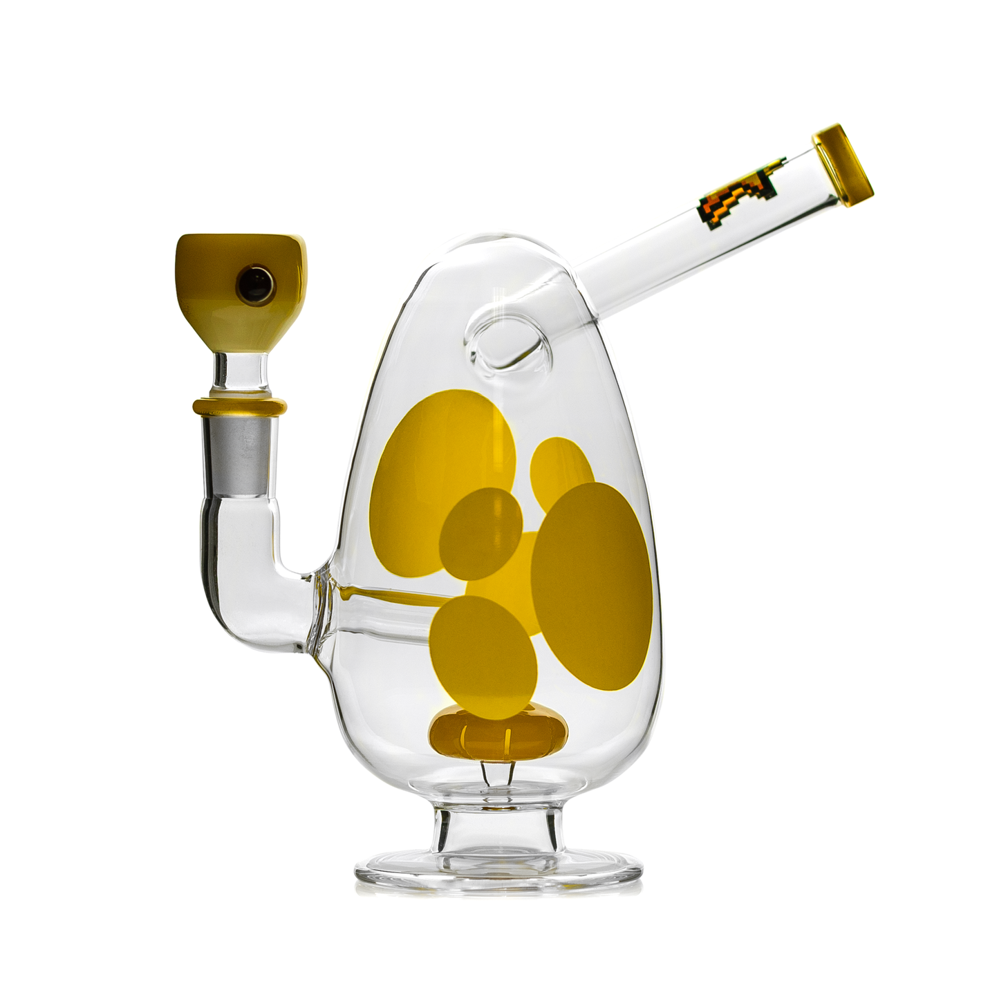 HEMPER - Spotted Egg Bong 7"