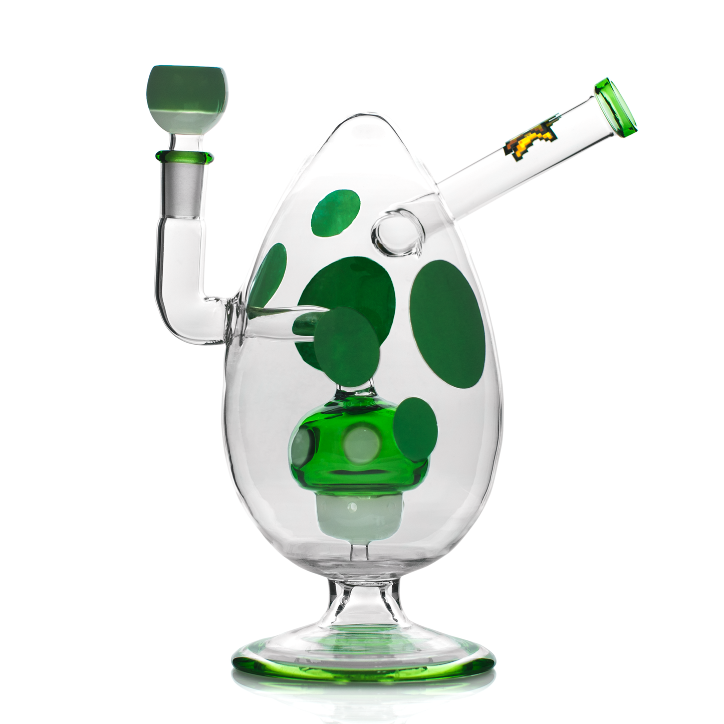 HEMPER - Spotted Egg XL Bong 9"