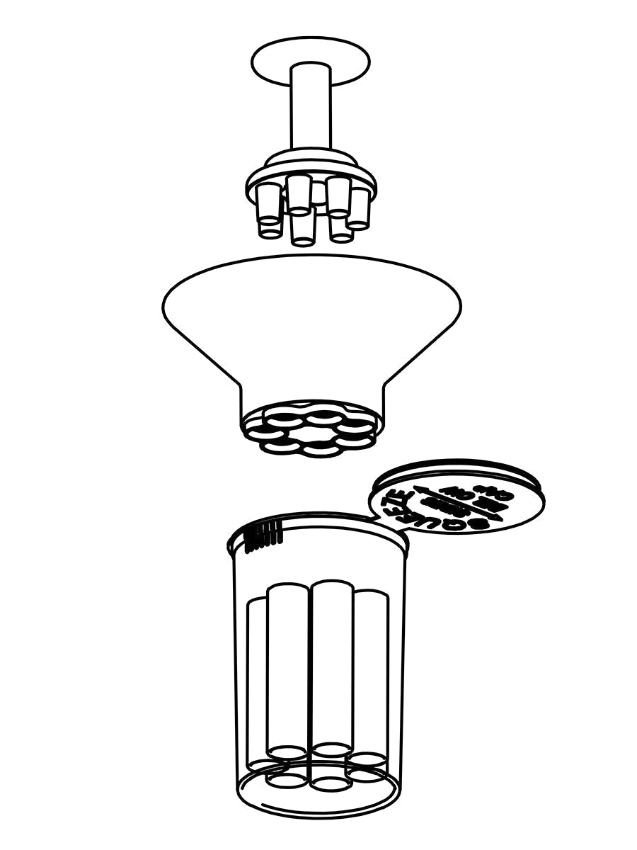 GRAV 7-pack Filling System